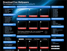 Tablet Screenshot of downloadfreewallpapers.com